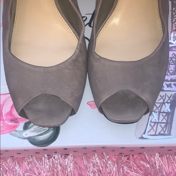 Nine West Open Toe Heels Size 8.5 - Picture 3 of 8